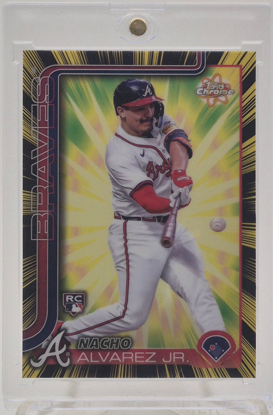 2025 Topps Chrome Nacho Alvarez Jr. Radiating Rookies
