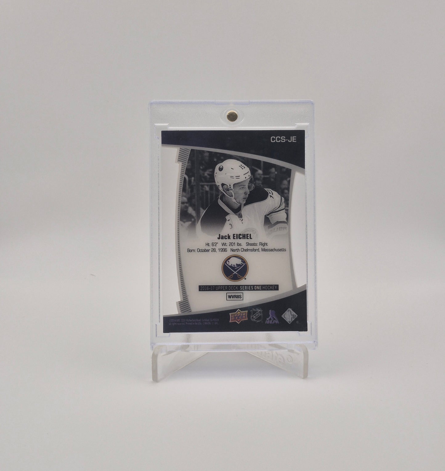 2016-17 Upper Deck Jack Eichel Clear Cut Superstars