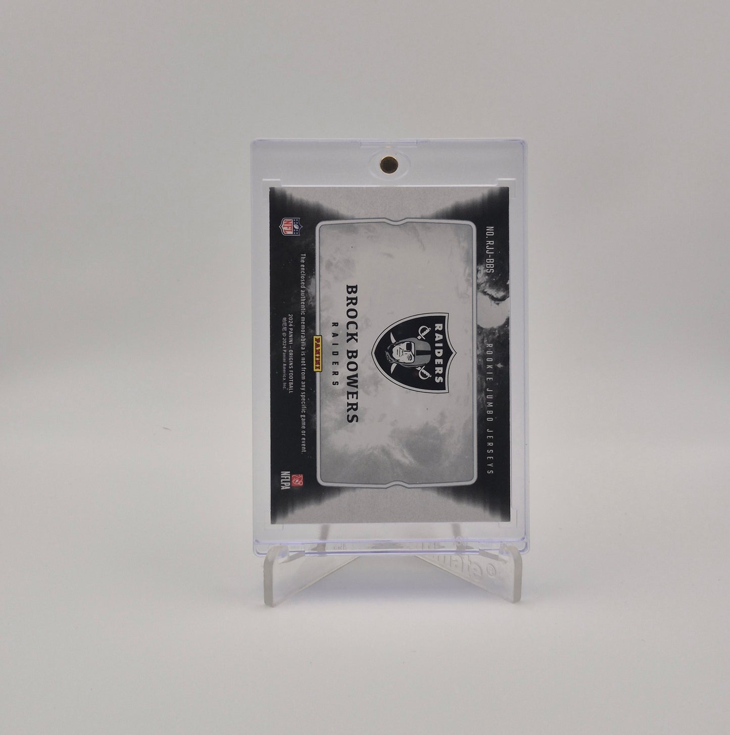 2024 Panini Origins Brock Bowers Future Fabrics /25