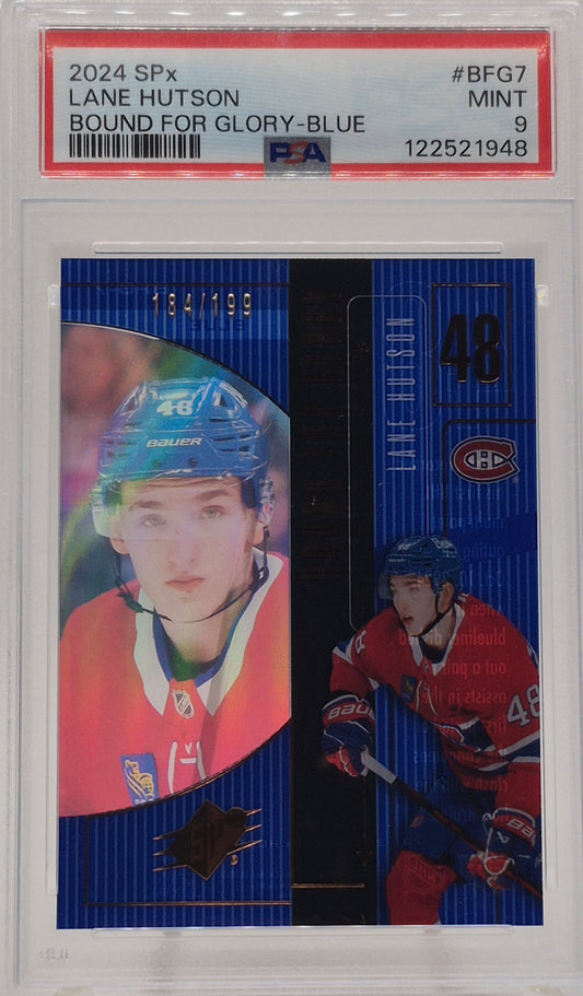 2024 SPx Lane Hutson Bound For Glory Blue /199