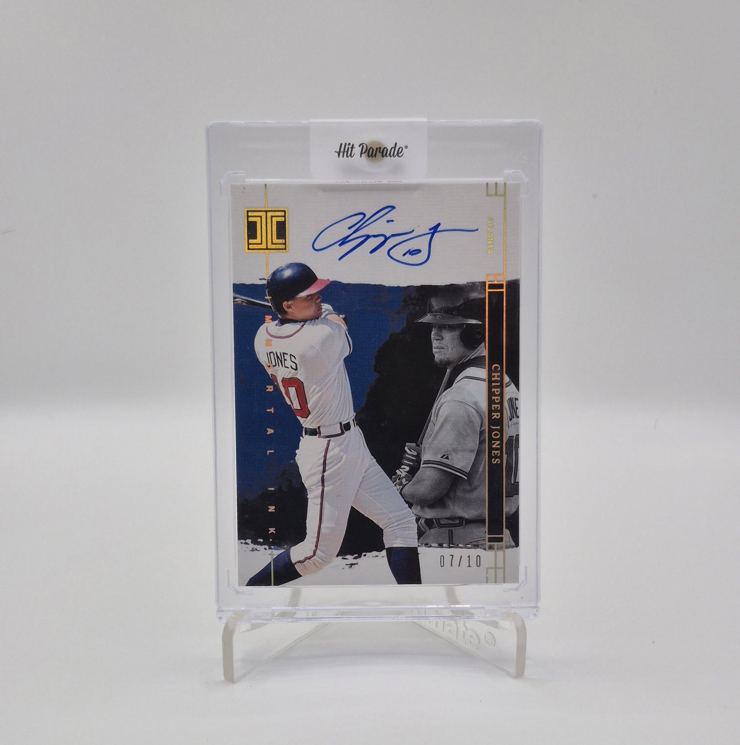 2024 Panini Impeccable Chipper Jones Autograph /10