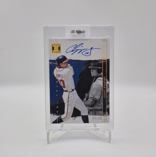 2024 Panini Impeccable Chipper Jones Autograph /10