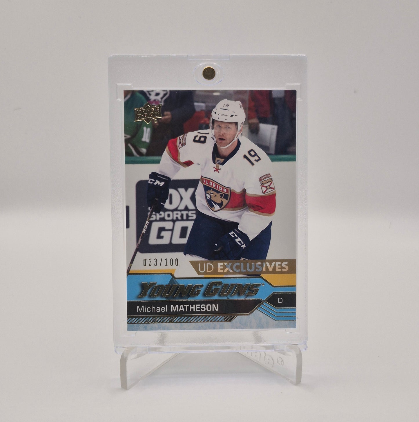 2016-17 Upper Deck Michael Matheson Young Gun Exclusives /100