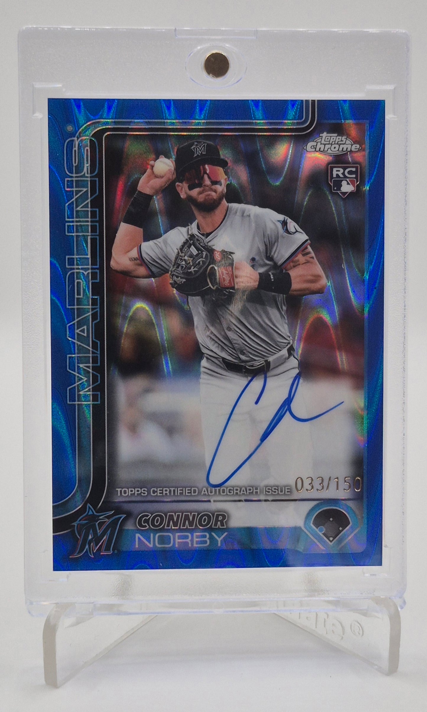 2025 Topps Chrome Connor Norby Autograph /150