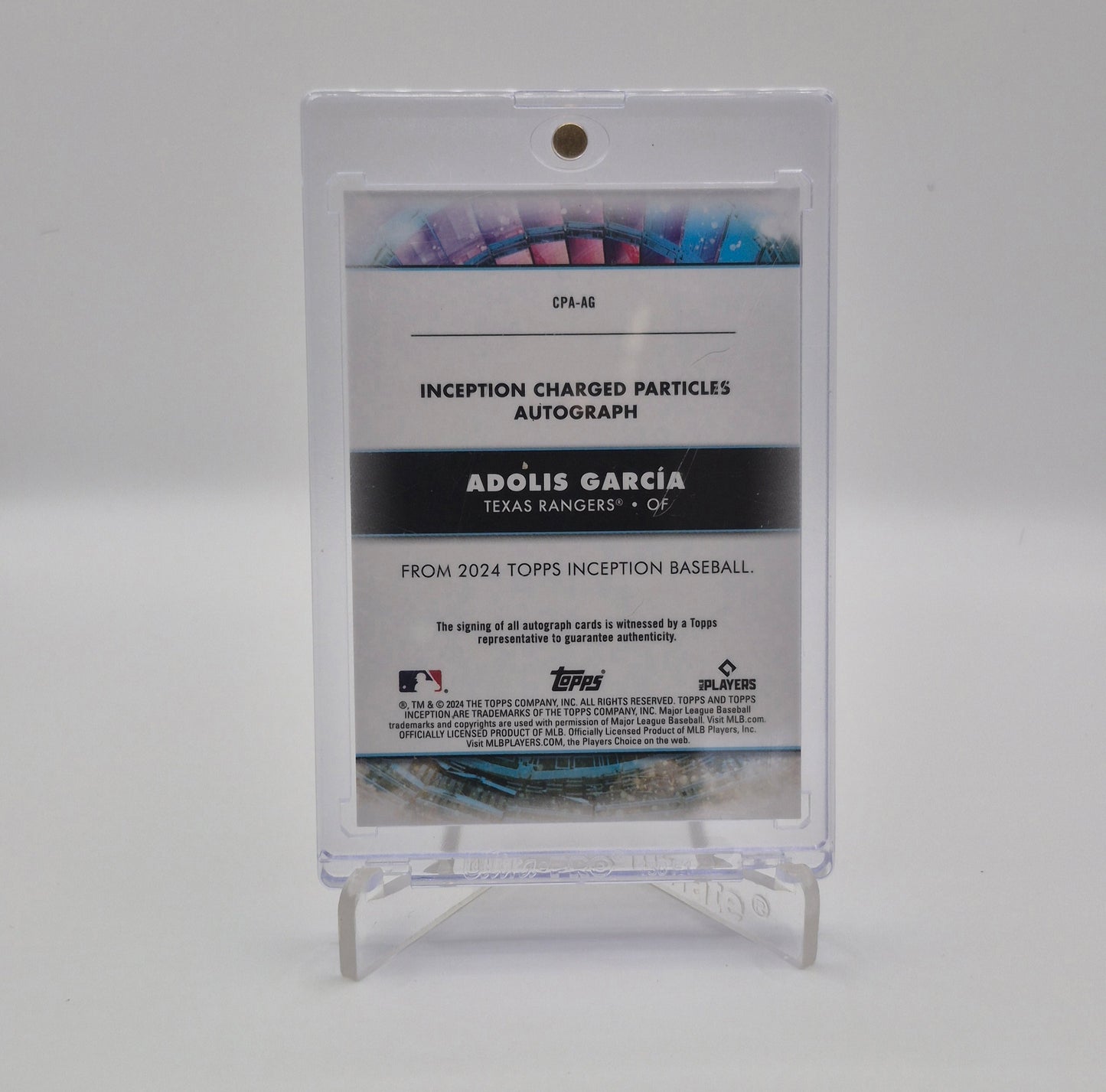 2024 Topps Inception Baseball Adolis García Red Autograph /25