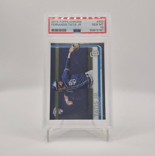 2019 Topps Chrome Fernando Tatis Jr. PSA 10