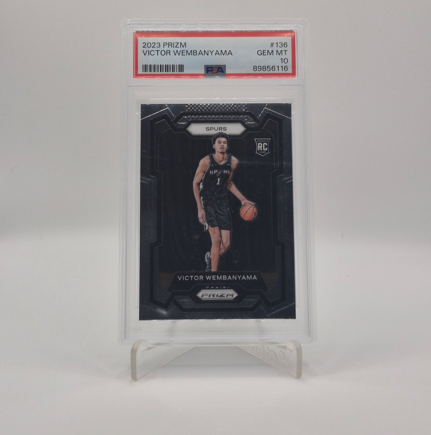 2023 Panini Prizm Victor Wembanyama PSA 10