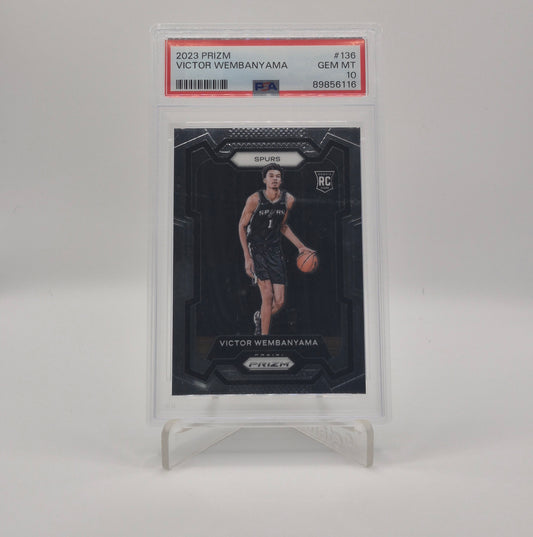 2023 Panini Prizm Victor Wembanyama PSA 10
