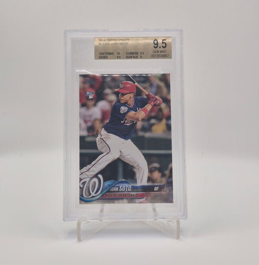 2018 Topps Update Juan Soto BGS 9.5