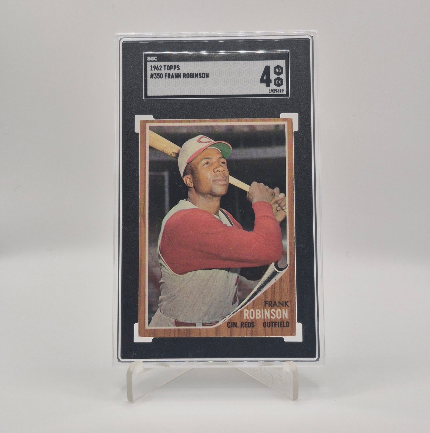 1962 Topps Frank Robinson SGC 4