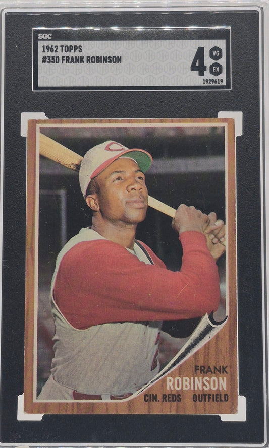 1962 Topps Frank Robinson SGC 4