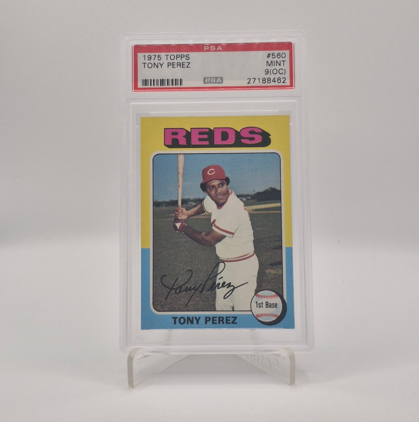 1975 Topps Tony Perez PSA 9 (OC)