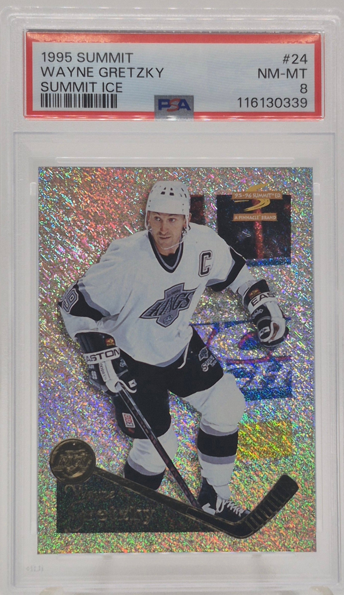 1995 Wayne Gretzky Summit Ice PSA 8