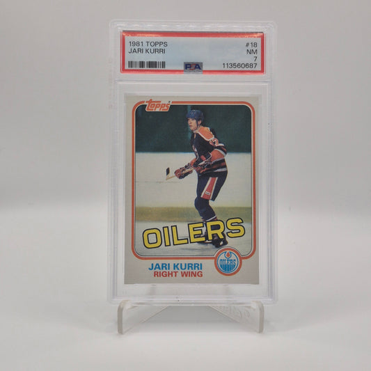 1981 Topps Jari KurrI PSA 7