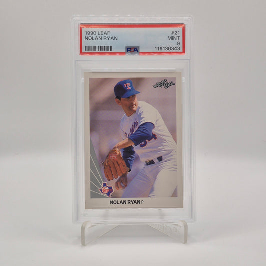 1990 Leaf Nolan Ryan PSA 9