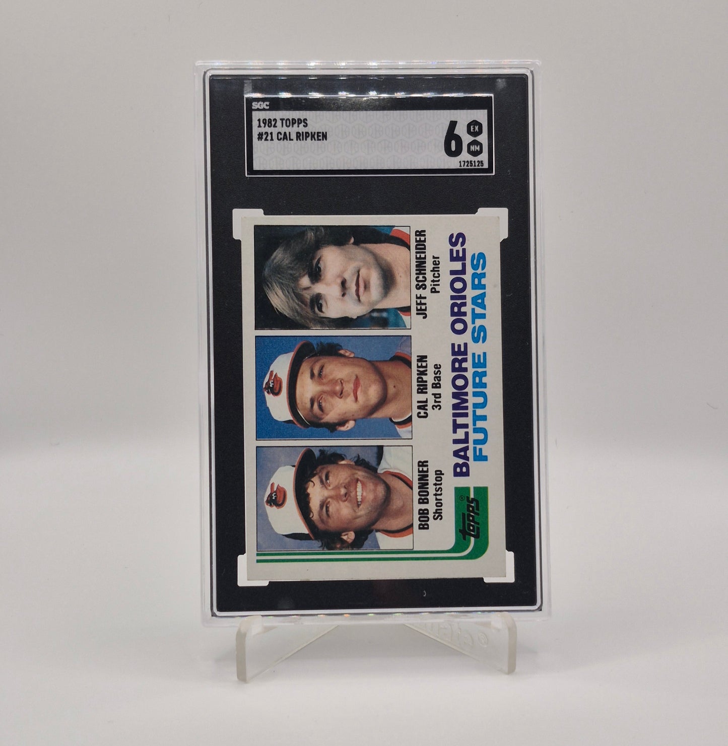 1982 Topps Cal Ripken SGC 6