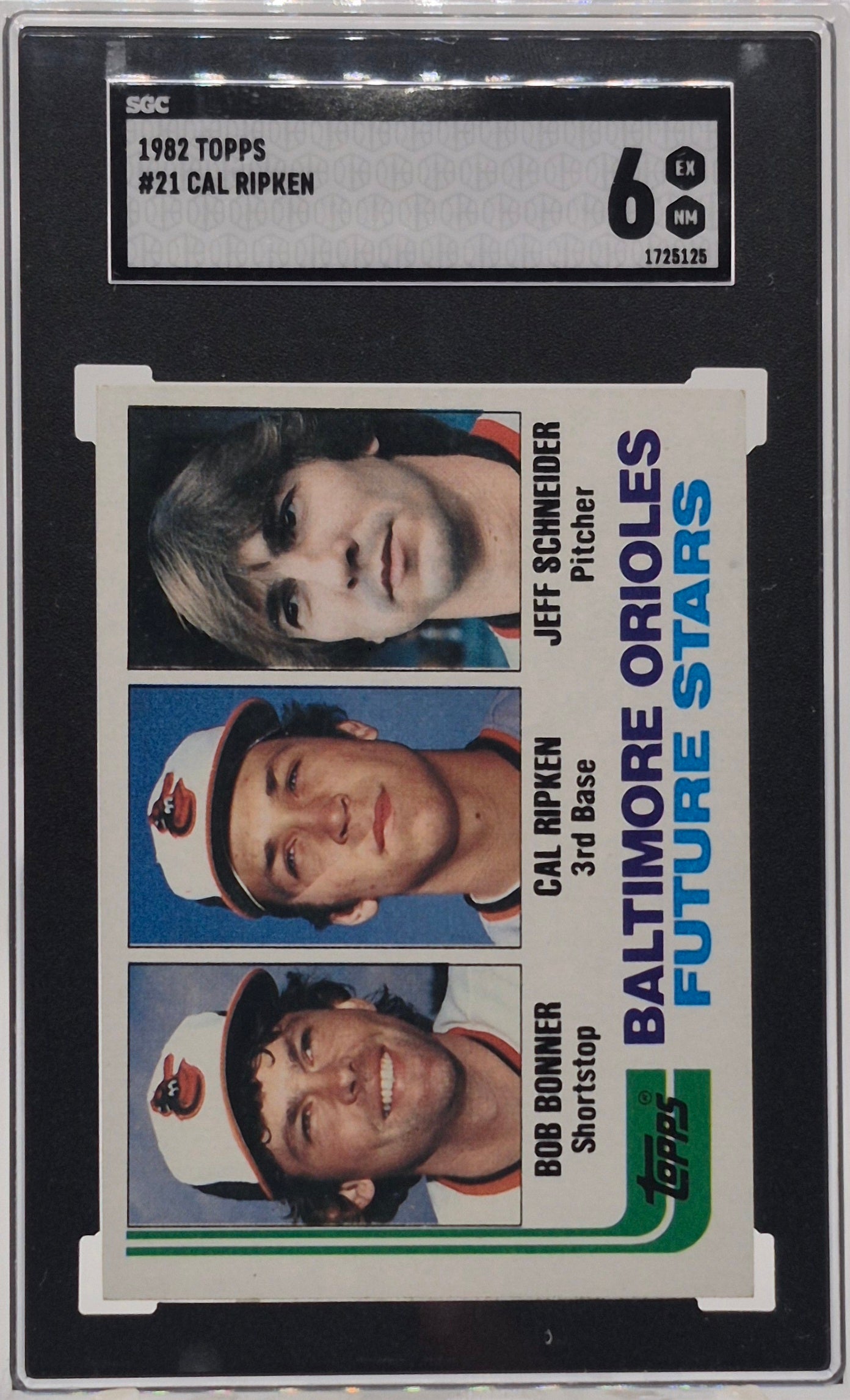 1982 Topps Cal Ripken SGC 6