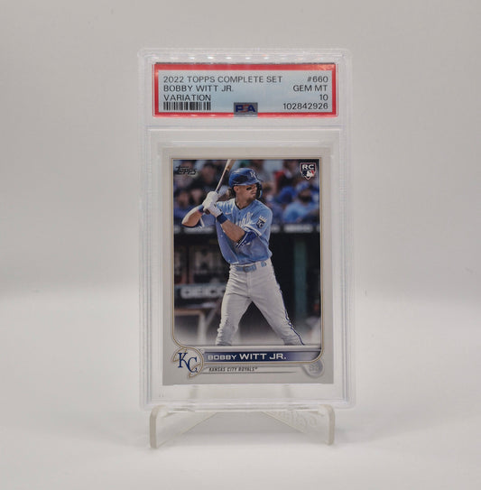2020 Topps Complete Set Bobby Witt Jr. Variation PSA 10