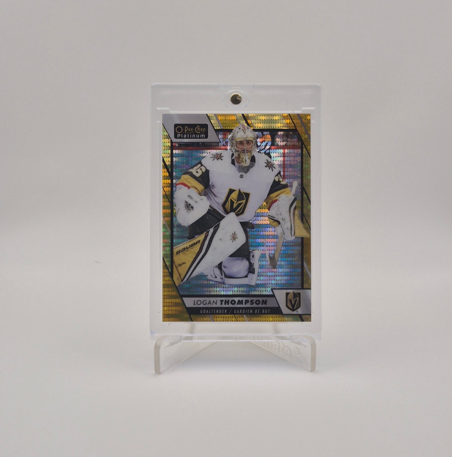 2023-24 O-Pee-Chee Platinum Logan Thompson Gold /50