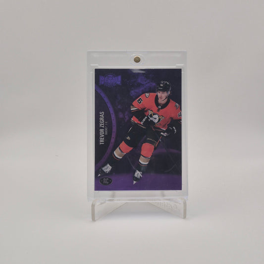 2021-22 Metal Universe Trevor Zegras Purple /199