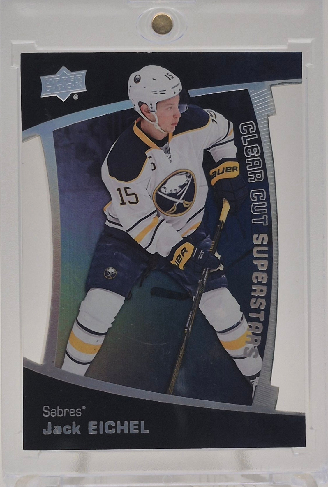 2016-17 Upper Deck Jack Eichel Clear Cut Superstars