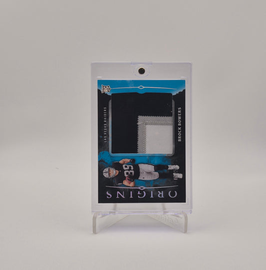 2024 Panini Origins Brock Bowers Future Fabrics /25