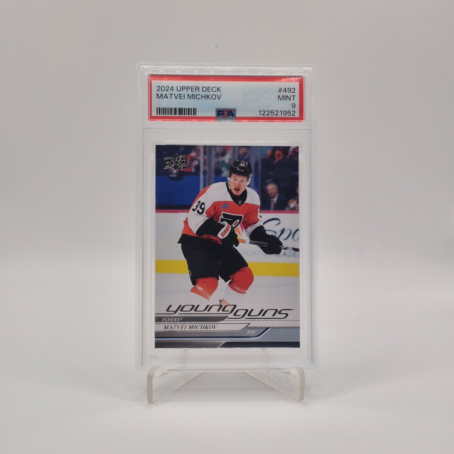 2024-25 Matvei Mitchcov Young Guns PSA 9