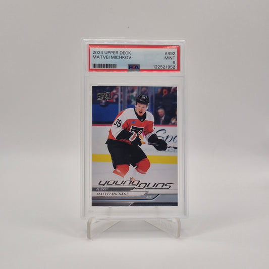 2024-25 Matvei Mitchcov Young Guns PSA 9