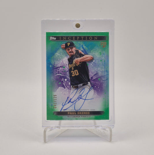 2024 Topps Inception Paul Skenes Autograph /125