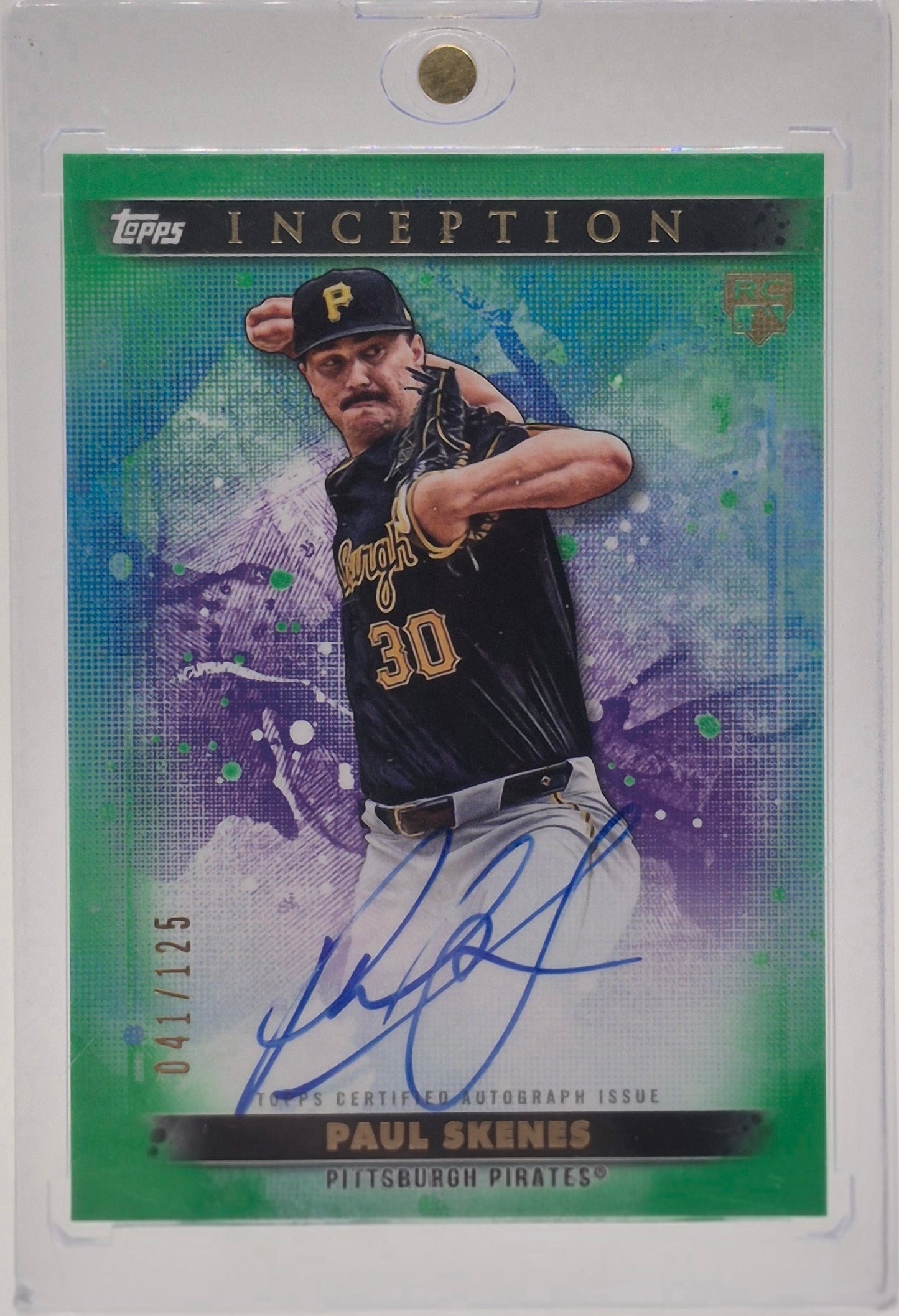2024 Topps Inception Paul Skenes Autograph /125