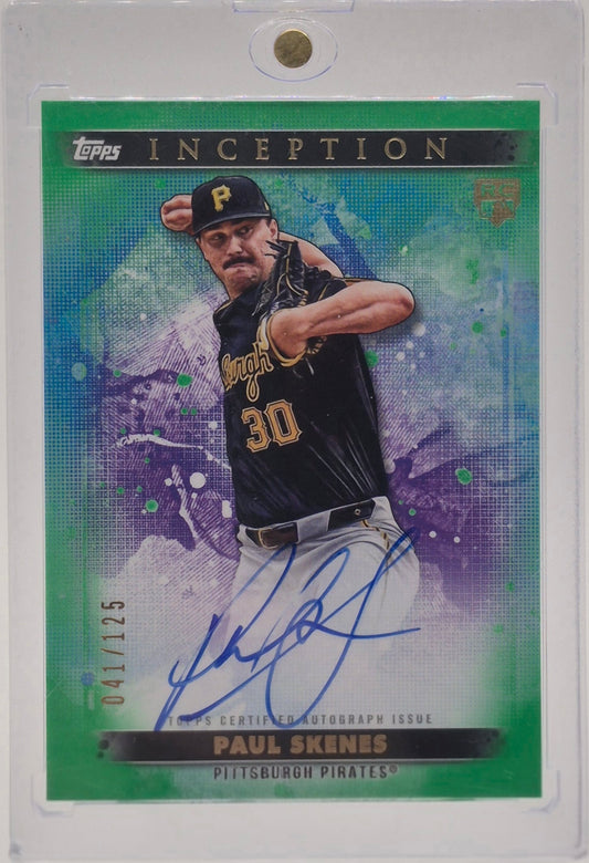 2024 Topps Inception Paul Skenes Autograph /125