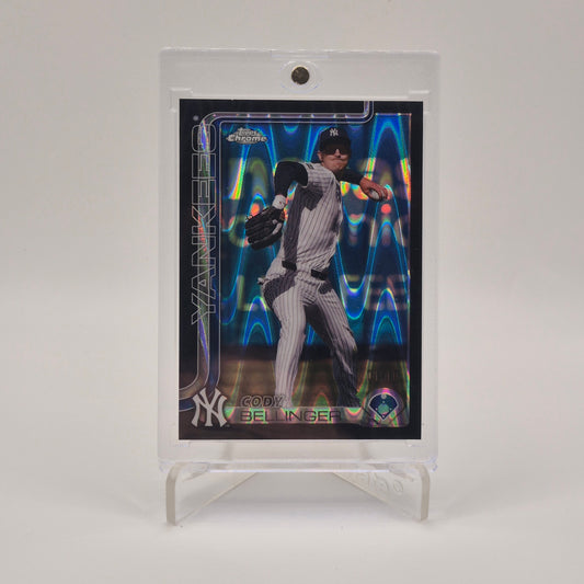 2025 Topps Chrome Cody Bellinger Black Raywave /10